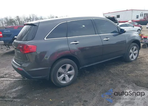 2010 Acura Mdx из США, поврежденный, VIN 2HNYD2H29AH517832